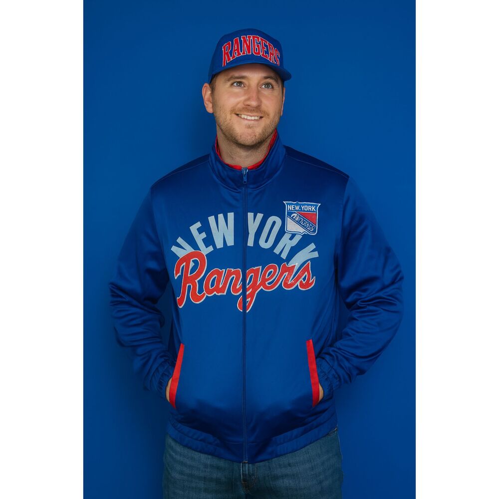 New York Rangers G-III Sports NHL Windbreaker Full Zip Jacket Mens Size Small